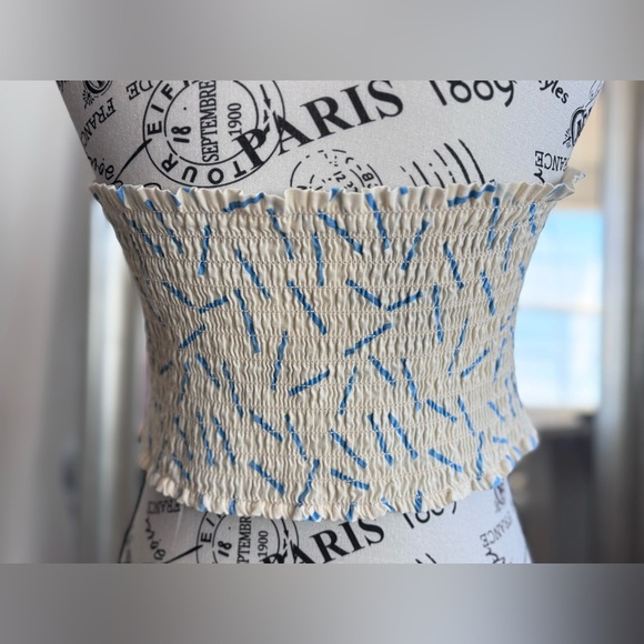 vintage 70s 80s you babes strapless top boning Women’s Size M - Picture 8 of 11